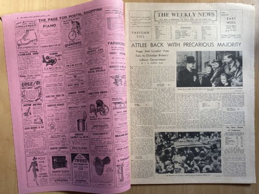 OLD NEWSPAPER: The Weekly News, No. 4501, 1 March 1950