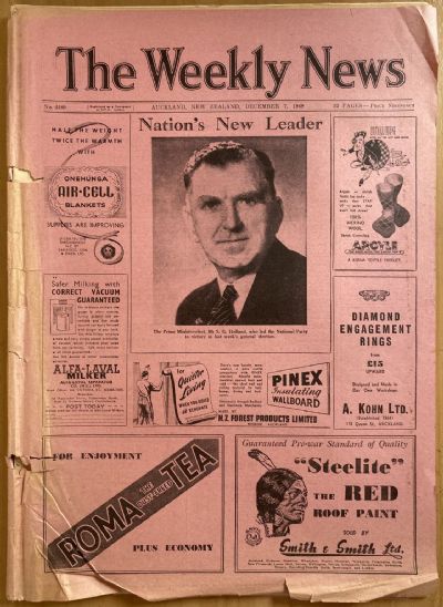 OLD NEWSPAPER: The Weekly News, No. 4489, 7 December 1949
