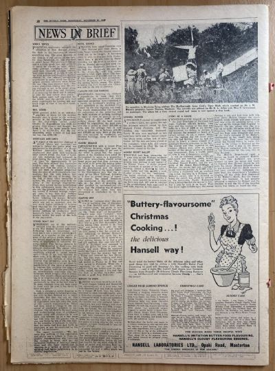 OLD NEWSPAPER: The Weekly News, No. 4488, 30 November 1949