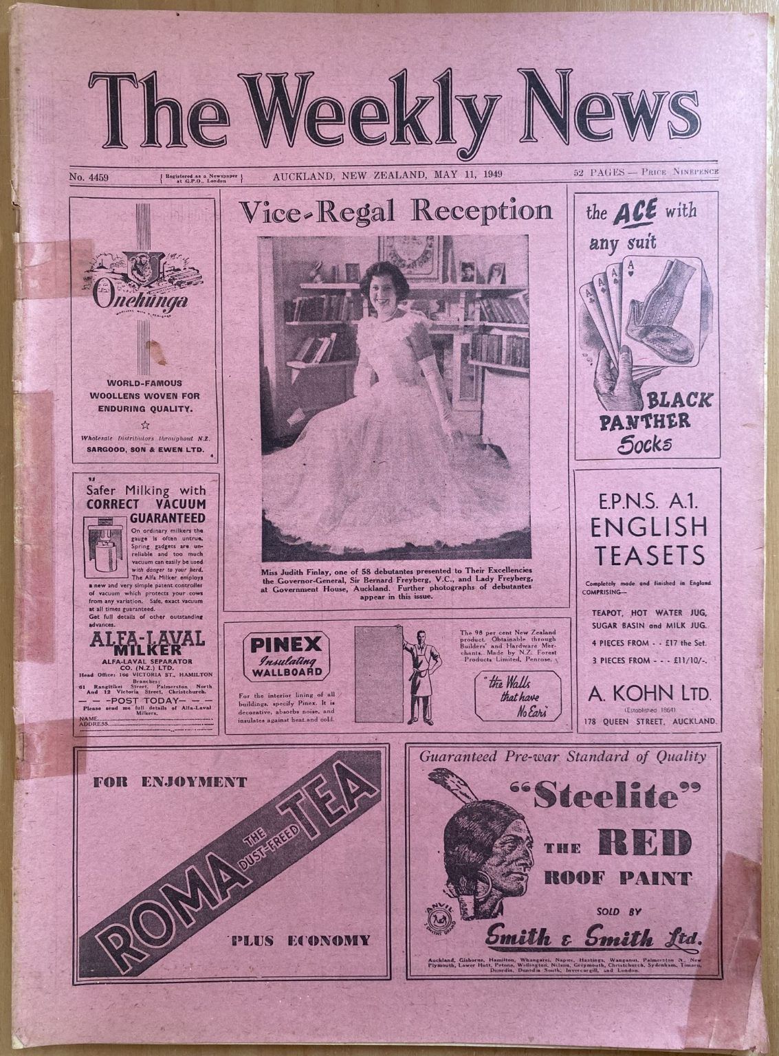 OLD NEWSPAPER: The Weekly News, No. 4459, 11 May 1949