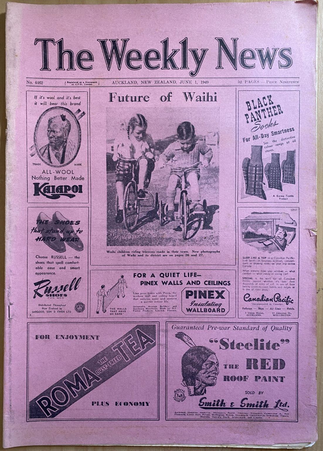 OLD NEWSPAPER: The Weekly News, No. 4462, 1 June 1949