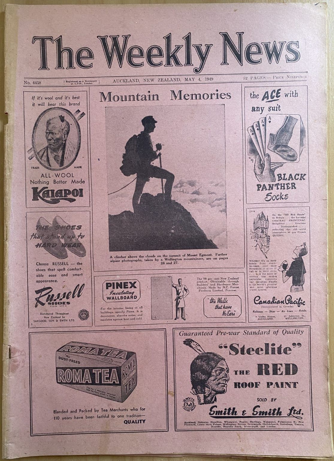 OLD NEWSPAPER: The Weekly News, No. 4458, 4 May 1949