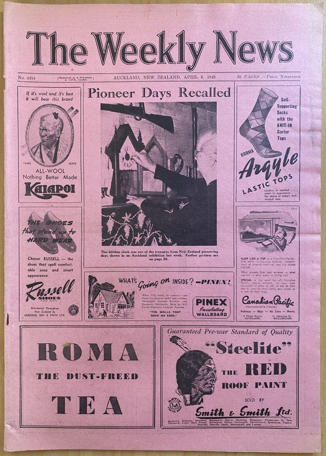 OLD NEWSPAPER: The Weekly News, No. 4454, 6 April 1949