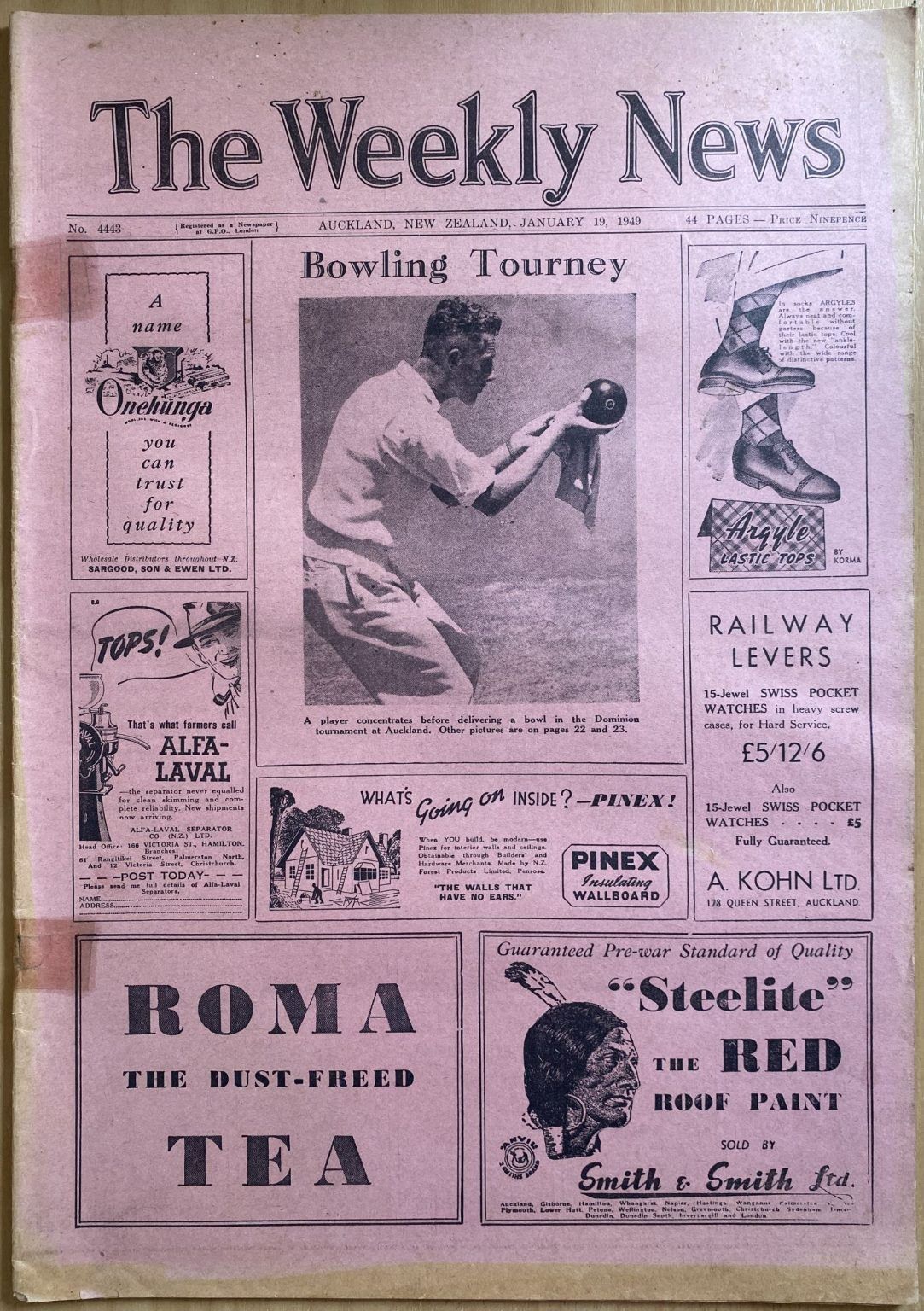 OLD NEWSPAPER: The Weekly News, No. 4443, 19 January 1949