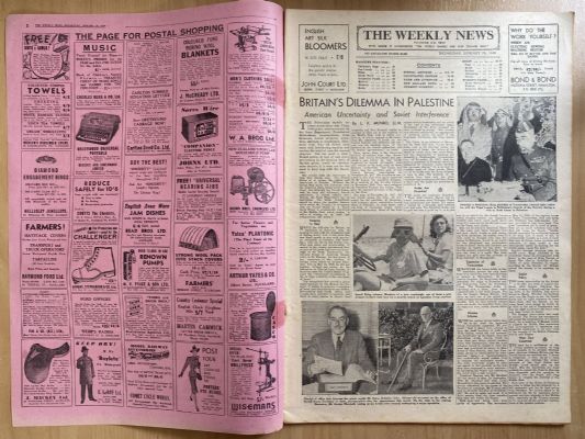 OLD NEWSPAPER: The Weekly News, No. 4443, 19 January 1949