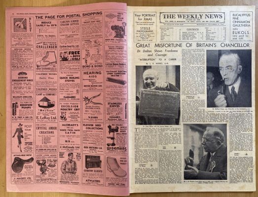 OLD NEWSPAPER: The Weekly News, No. 4382, 19 November 1947