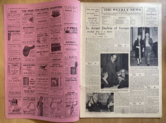 OLD NEWSPAPER: The Weekly News, No. 4362, 2 July 1947