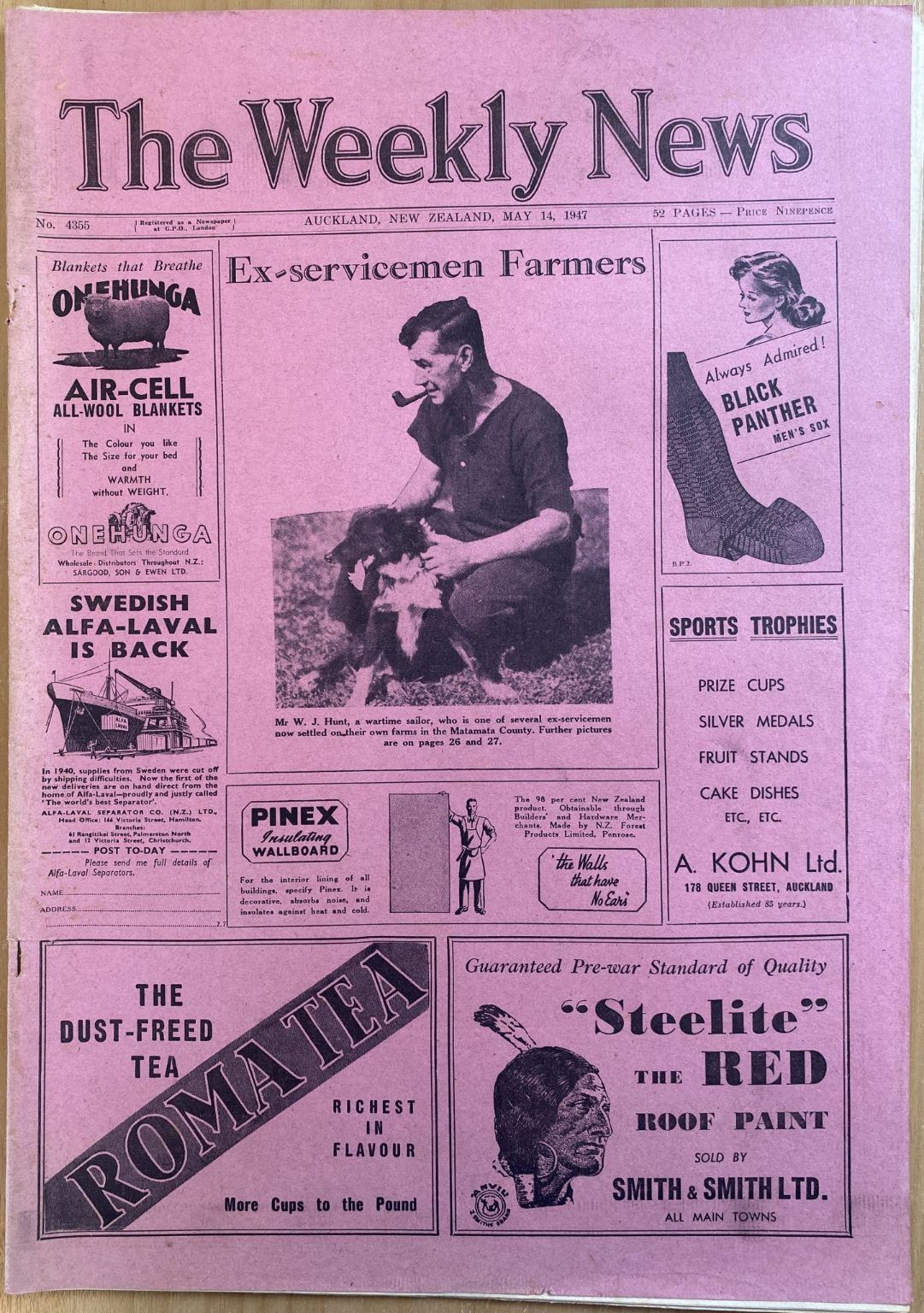 OLD NEWSPAPER: The Weekly News, No. 4355, 14 May 1947