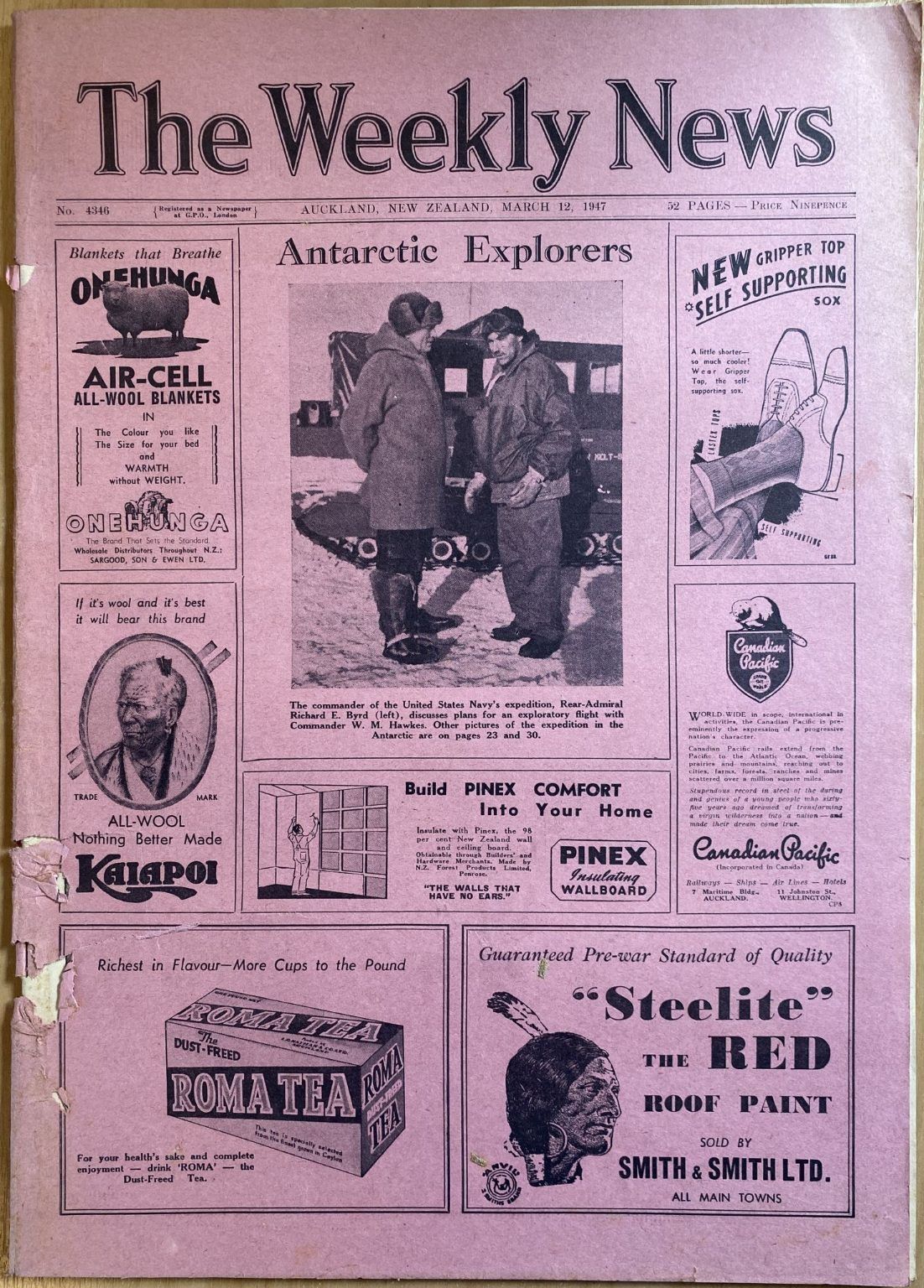 OLD NEWSPAPER: The Weekly News, No. 4346, 12 March 1947