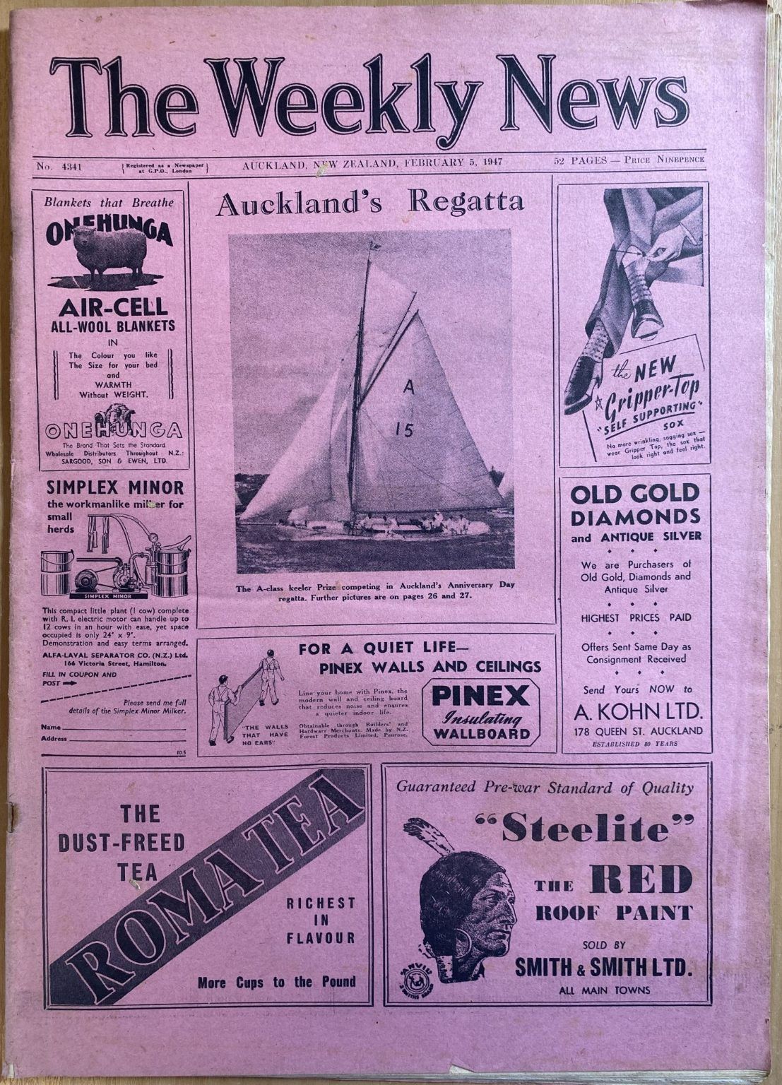 OLD NEWSPAPER: The Weekly News, No. 4341, 5 February 1947