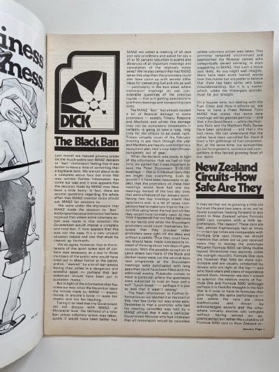 OLD MAGAZINE: Auto News - January 1974