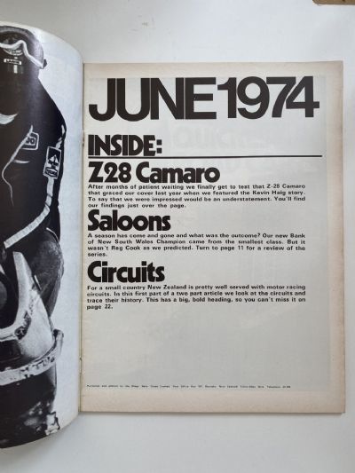 OLD MAGAZINE: Auto News - June 1974