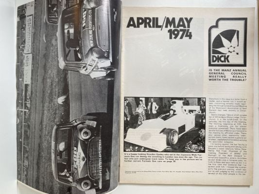 OLD MAGAZINE: Auto News - April / May 1974