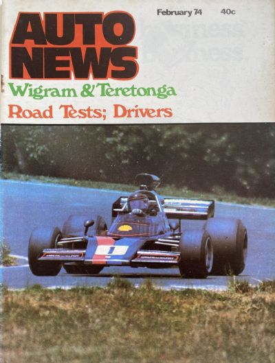 OLD MAGAZINE: Auto News - February 1974 
