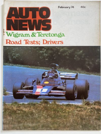 OLD MAGAZINE: Auto News - February 1974