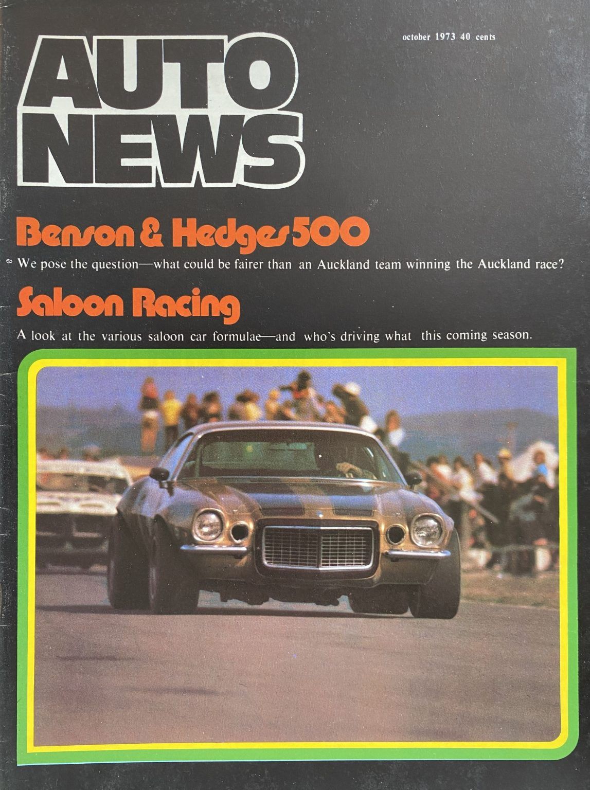 OLD MAGAZINE: Auto News - October 1973