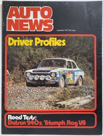 OLD MAGAZINE: Auto News - September 1973