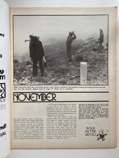 OLD MAGAZINE: Auto News - November 1973