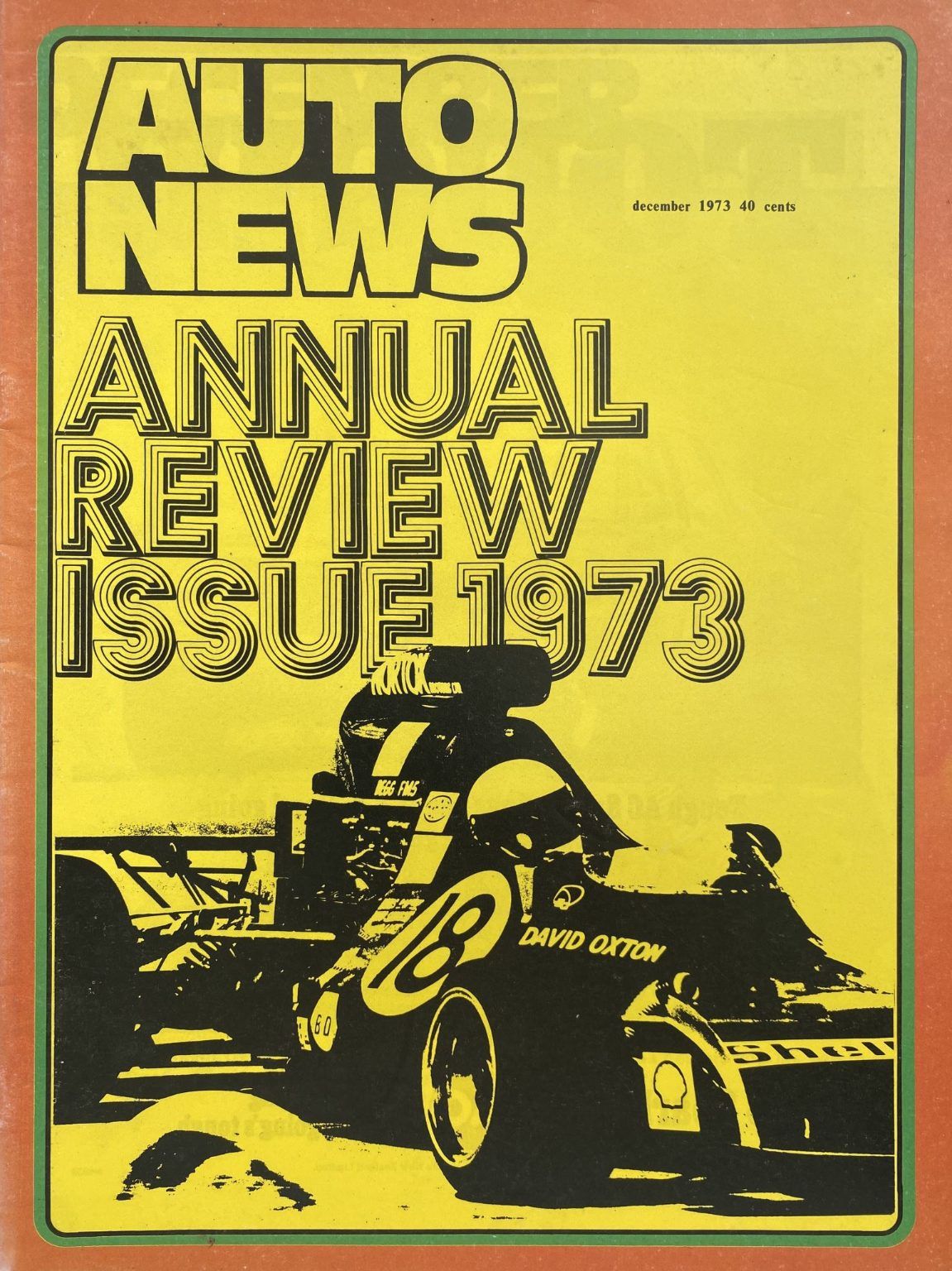 OLD MAGAZINE: Auto News - December 1973