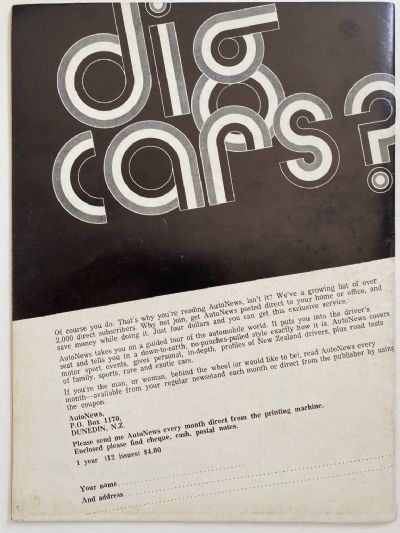 OLD MAGAZINE: Auto News - February 1973