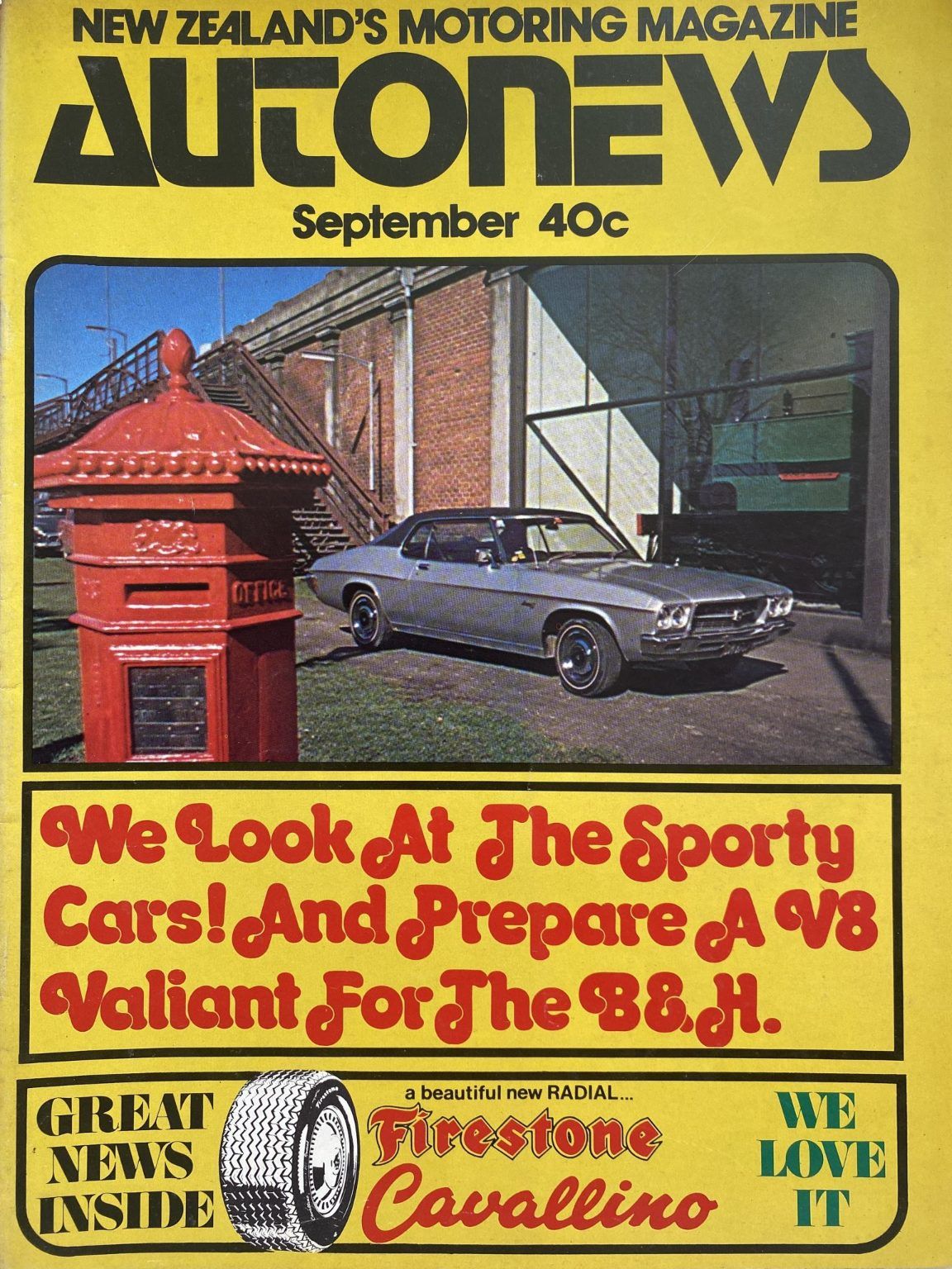 OLD MAGAZINE: Auto News - September 1972