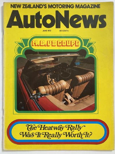 OLD MAGAZINE: Auto News - June 1972