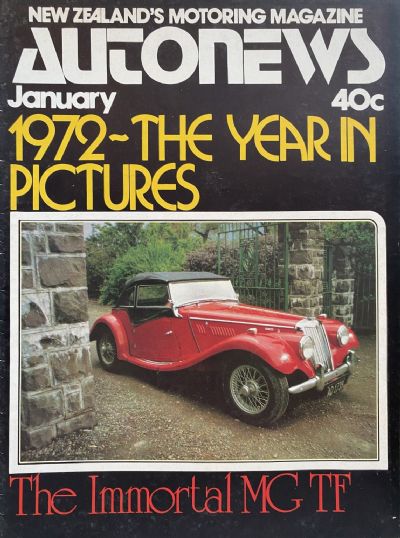 OLD MAGAZINE: Auto News - January 1973 