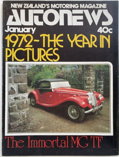 OLD MAGAZINE: Auto News - January 1973