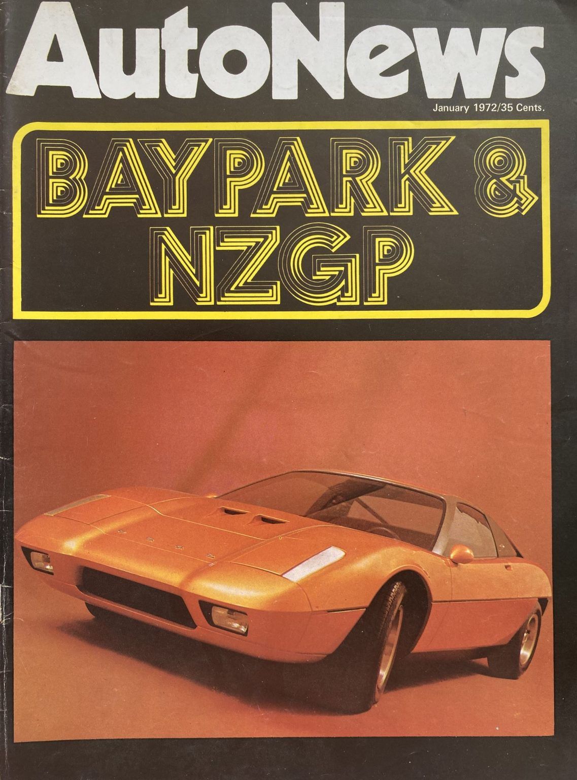 OLD MAGAZINE: Auto News - January 1972
