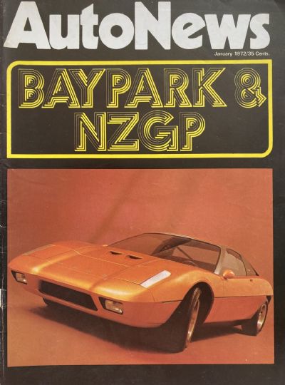 OLD MAGAZINE: Auto News - January 1972 