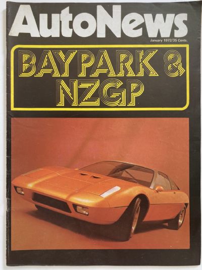 OLD MAGAZINE: Auto News - January 1972