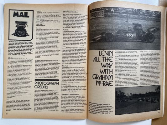 OLD MAGAZINE: Auto News - January 1972