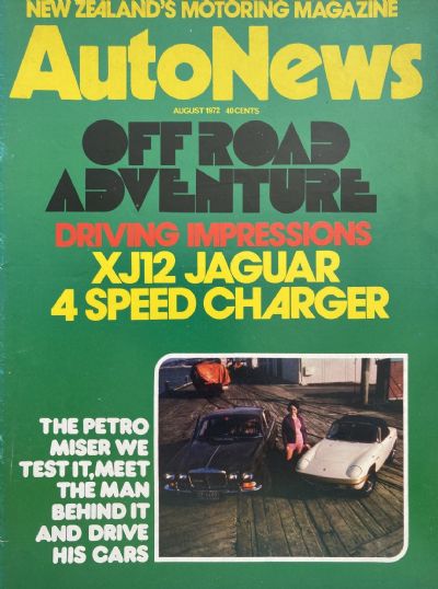 OLD MAGAZINE: Auto News - August 1972 