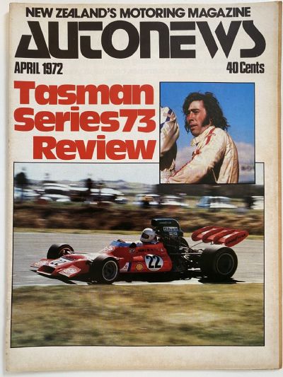 OLD MAGAZINE: Auto News - April 1972