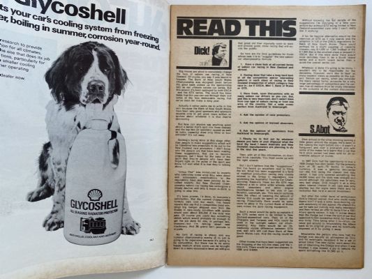 OLD MAGAZINE: Auto News - April 1972
