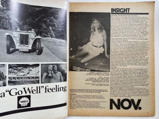 OLD MAGAZINE: Auto News - November 1971