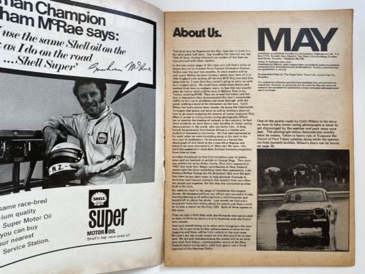 OLD MAGAZINE: Auto News - May 1971