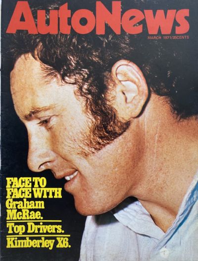 OLD MAGAZINE: Auto News - March 1971 
