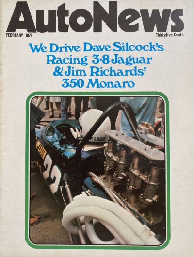 OLD MAGAZINE: Auto News - February 1971 