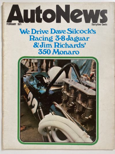 OLD MAGAZINE: Auto News - February 1971