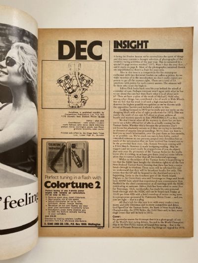 OLD MAGAZINE: Auto News - December 1971