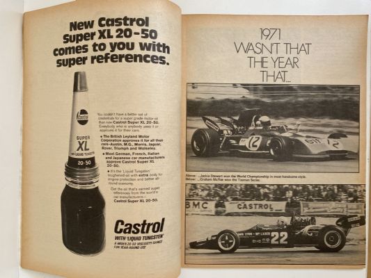OLD MAGAZINE: Auto News - December 1971