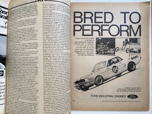 OLD MAGAZINE: Auto News - April 1971