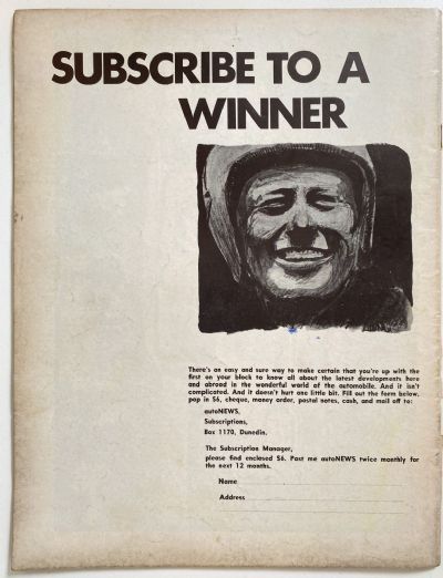 OLD MAGAZINE: Auto News - Vol. 3, Number 17, 23rd March 1970