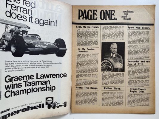 OLD MAGAZINE: Auto News - Vol. 3, Number 17, 23rd March 1970