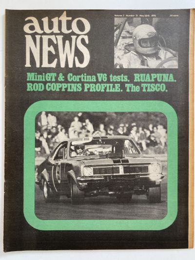 OLD MAGAZINE: Auto News - Vol. 3, Number 21, 25th May 1970
