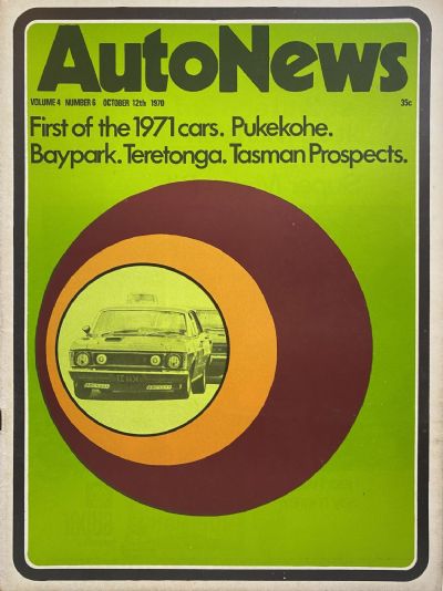 OLD MAGAZINE: Auto News - Vol. 4, Number 6, 12th October 1970 