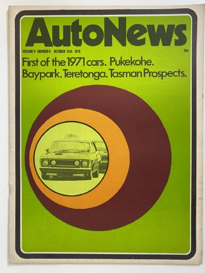 OLD MAGAZINE: Auto News - Vol. 4, Number 6, 12th October 1970