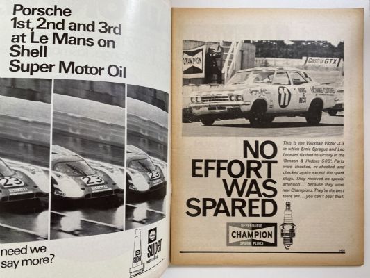 OLD MAGAZINE: Auto News - Vol. 4, Number 6, 12th October 1970