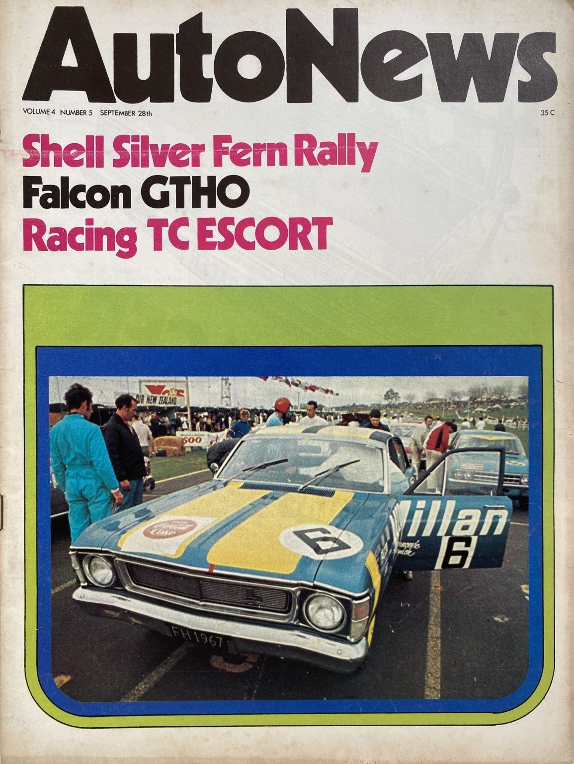 OLD MAGAZINE: Auto News - Vol. 4, Number 5, 28th September 1970
